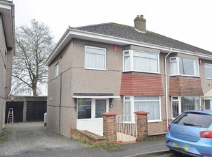 3 bedroom semi-detached house for sale in Crownhill Road, Plymouth. A 3 Bedroom Semi Detached Family Home with Garage and Garden. , PL5
