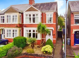 3 bedroom semi-detached house for sale in Crystal Avenue, Cardiff, CF23