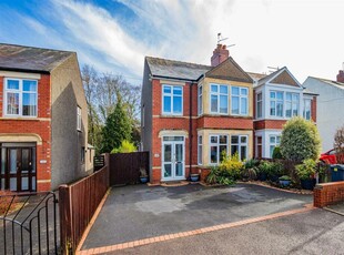 3 bedroom semi-detached house for sale in Crystal Avenue, Heath, Cardiff, CF23