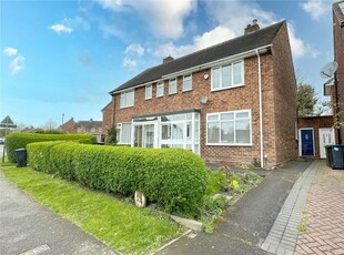 3 bedroom semi-detached house for sale in Glebe Road, Solihull, West Midlands, B91