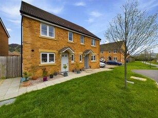 3 bedroom semi-detached house for sale in Lace Walk, Brockworth, Gloucester, Gloucestershire, GL3