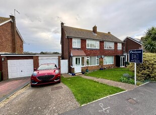 3 bedroom semi-detached house for sale in Netherfield Avenue, Eastbourne, East Sussex, BN23