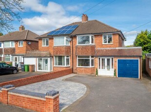 3 bedroom semi-detached house for sale in Rowlands Crescent, Solihull, B91