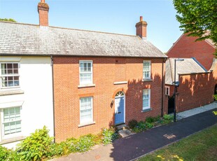 3 bedroom semi-detached house for sale in Wagon Hill Way, St Leonards, Exeter, EX2