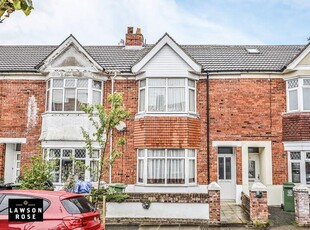 3 bedroom terraced house for sale in Claydon Avenue, Southsea, PO4