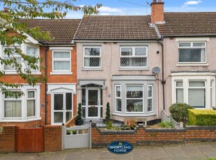 3 bedroom terraced house for sale in Queen Isabels Avenue, Cheylesmore, Coventry, CV3