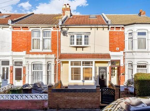 3 bedroom terraced house for sale in Wykeham Road, North End, Portsmouth, Hampshire, PO2