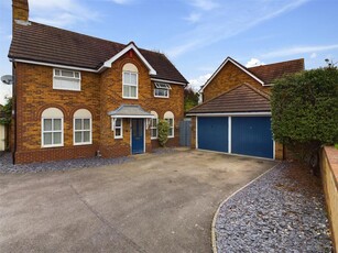 4 bedroom detached house for sale in Broad Leys Road, Barnwood, Gloucester, Gloucestershire, GL4