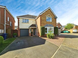 4 bedroom detached house for sale in Fiddlers Drive, Armthorpe, Doncaster, South Yorkshire, DN3