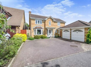 4 bedroom detached house for sale in Holcutt Close, Wootton, Northampton, NN4