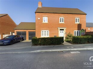 4 bedroom detached house for sale in Poppyfield Road, Wootton, Northampton, NN4