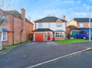 4 bedroom detached house for sale in Wickery Dene, Wootton, Northampton, NN4