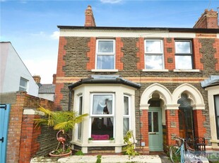 4 bedroom end of terrace house for sale in Tullock Street, Roath, Cardiff, CF24