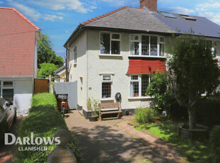 4 bedroom semi-detached house for sale in Heathwood Road, Cardiff, CF14