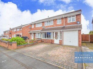 4 bedroom semi-detached house for sale in Hoveringham Drive, Eaton Park, Stoke-on-Trent, ST2