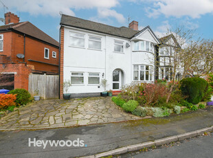 4 bedroom semi-detached house for sale in Kingsfield Oval, Basford, Stoke-on-Trent, ST4
