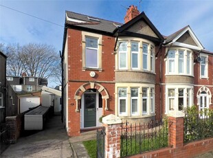 4 bedroom semi-detached house for sale in St. Albans Avenue, Heath, Cardiff, CF14