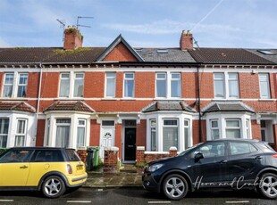 4 bedroom terraced house for sale in Brithdir Street, Cardiff, CF24