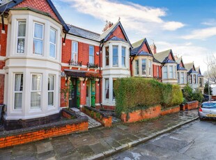 4 bedroom terraced house for sale in Syr Davids Avenue, Thompson's Park, Cardiff, CF5