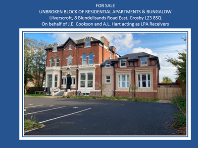 Block of apartments for sale in Ulverscroft, 8 Blundellsands Road East, Liverpool, Merseyside, L23