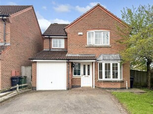 Detached house for sale in Fludes Court, Oadby, Leicester LE2