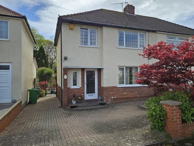 Semi-detached house for sale in Broadhaven, Leckwith, Cardiff CF11