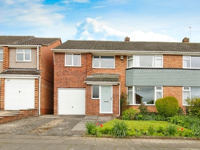 Semi-detached house for sale in Carlbury Crescent, Darlington, Durham DL3