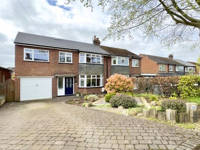 Semi-detached house for sale in Coppice Road, Poynton, Stockport SK12