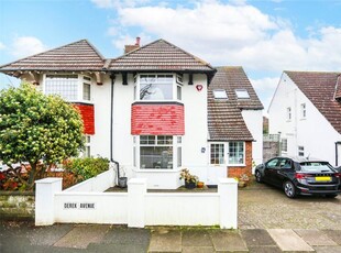 Semi-detached house for sale in Derek Avenue, Hove, East Sussex BN3