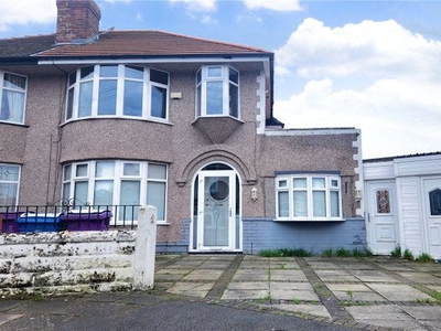 Semi-detached house for sale in Eaton Gardens, Liverpool, Merseyside L12