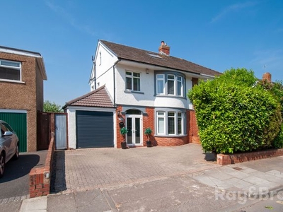 Semi-detached house for sale in Everest Avenue, Llanishen, Cardiff CF14