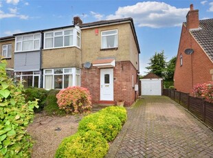 Semi-detached house for sale in Foxholes Lane, Calverley, Pudsey, West Yorkshire LS28