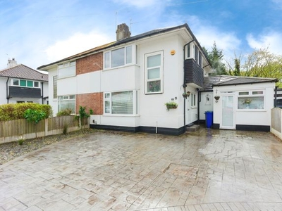 Semi-detached house for sale in Parkwood Road, Manchester, Greater Manchester M23