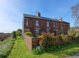 Semi-detached house for sale in Pebley Cottages, Coltsworth Lane Off Rotherham Road, Barlborough, Chesterfield S43
