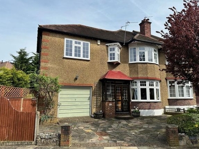 Semi-detached house to rent in Walfield Avenue, London N20