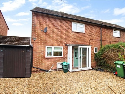 Semi-detached house to rent in Woodbury, Lambourn, Hungerford, Berkshire RG17