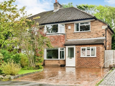 Semi-detached house for sale in Dean Drive, Wilmslow SK9