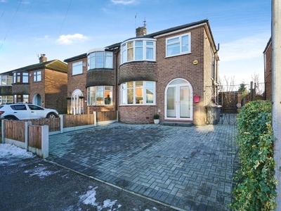 Semi-detached house for sale in Peel Green Road, Manchester M30