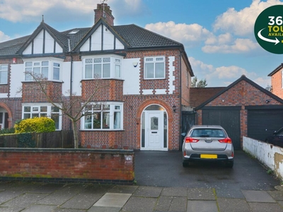 3 bedroom semi-detached house for sale in Craighill Road, Knighton, Leicester, LE2