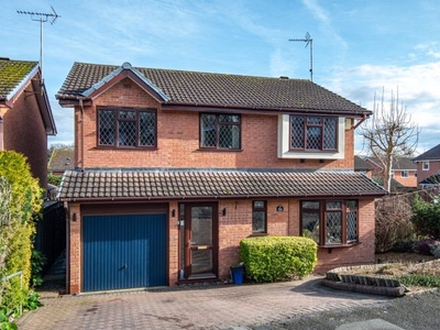 Detached house for sale in Longfellow Close, Walkwood, Redditch, Worcestershire B97
