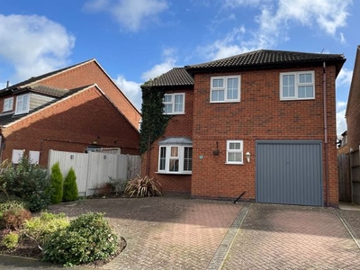 Detached house for sale in Willsmer Close, Broughton Astley, Leicester LE9