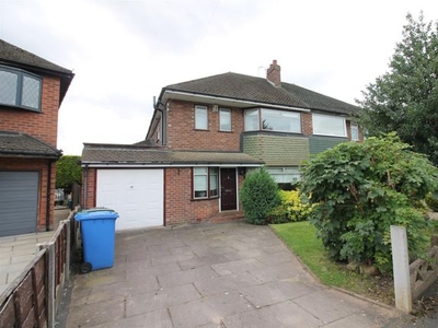 Semi-detached house to rent in Shawe Hall Crescent, Manchester M41