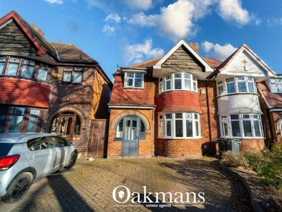 3 Bedroom Semi-detached House For Sale In Hall Green