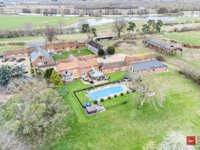 Detached house for sale in Warren Farm, Thame Lane, Abingdon, Oxfordshire OX14