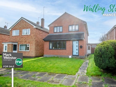 Detached house for sale in Watling Street, Mancetter, Atherstone CV9