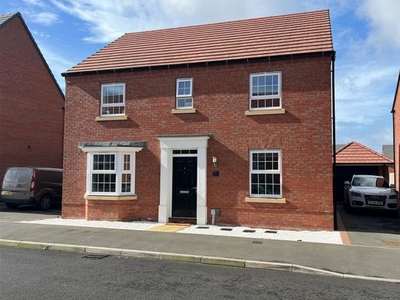 Detached house for sale in Seddon Road, Wigston, Leicester LE18
