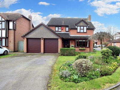 Detached house for sale in Willowbrook Close, Broughton Astley, Leicester LE9