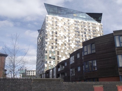 Flat to rent in Apartment 2126 Cube, The Cube West, 197 Wharfside Street, Wharfside Street, Birmingham, West Midland B1