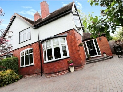 Semi-detached house for sale in Keele Road, Newcastle-Under-Lyme ST5