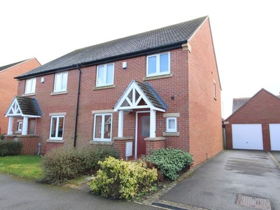 Semi-detached house for sale in Poppy Road, Lutterworth LE17